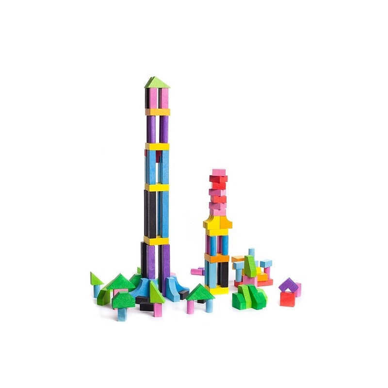 BAJO小小建築魔法師/超多玩法的萬能積木組🧱